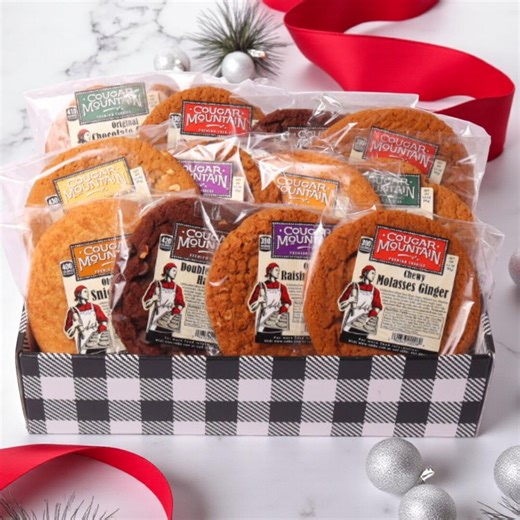 Holiday Cookie Gift Box: Giant Soft Cookies for Corporate, Realtor, or Holiday Gifts - Etsy