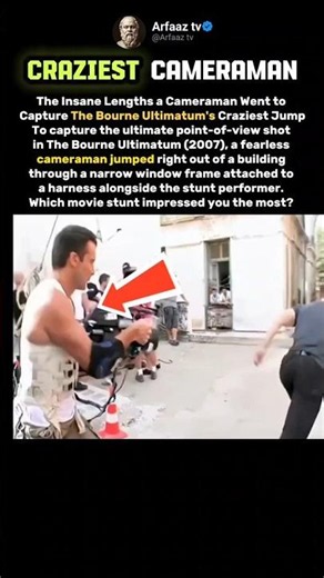 How They Actually Filmed That Iconic Bourne Ultimatum Jump Scene 🎥
