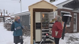 Two Skowhegan women start community refrigerator to help those in need