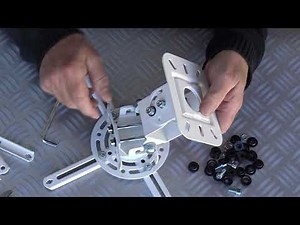 Duronic PB05XB Video projector ceiling bracket