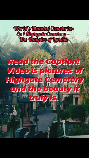 The World’s Haunted Cemeteries Episode 1: Highgate Cemetery — The Vampire of London 🦇 By The Mystery Ma’am Does the Vampire of Highgate still stalk in the shadows? They say a vampire once walked through London’s most beautiful cemetery… 🧛🏼‍♂️🪦 Highgate Cemetery isn’t just one of London’s most beautiful burial grounds — it’s one of the most haunted places in the world. Which is why I figured we’d kick off this series with a bang. Welcome to Episode 1 of The World’s Haunted Cemeteries. My OGs 