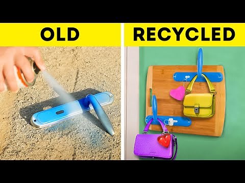 Recycling Hacks and DIY Crafts ♻️💡Clever Ways to Upcycle Everything Around You