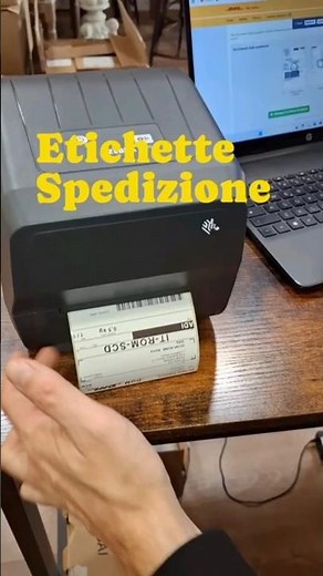 Etichette per spedizioni come stamparle #printer #zebraprint