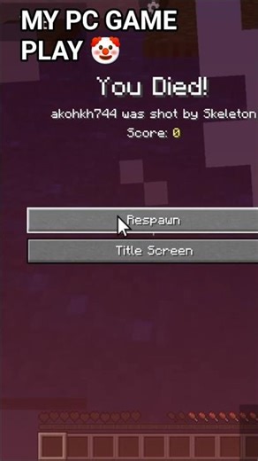 Minecraft Java Edition PC Gameplay #shorts