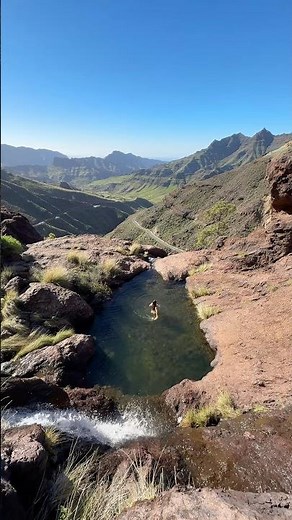 Los Azulejos, uno de los lugares más bonitos de Gran Canaria 🌿💦