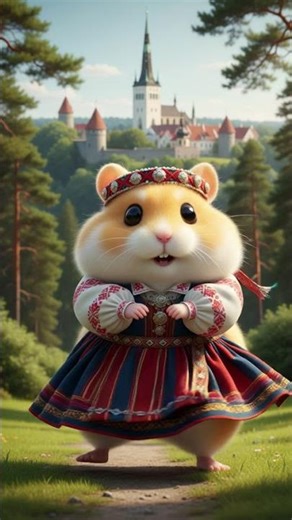 Hamchi armas! Meie tantsiv hamster! 🐹❤️🇪🇪