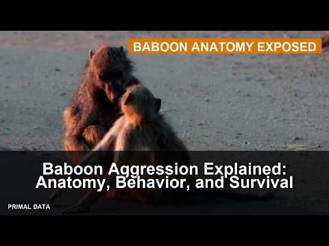 Baboon Aggression Explained: Anatomy, Behavior, and Survival Science