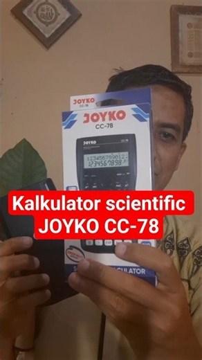 Kalkulator Scientific JOYKO CC-78 Link Produk dideskripsi