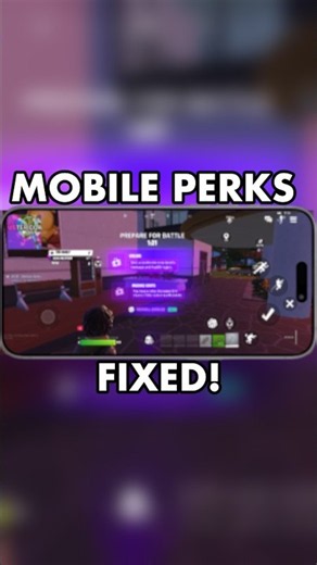How to Select Perks on Fortnite Mobile | Horde Rush Fix