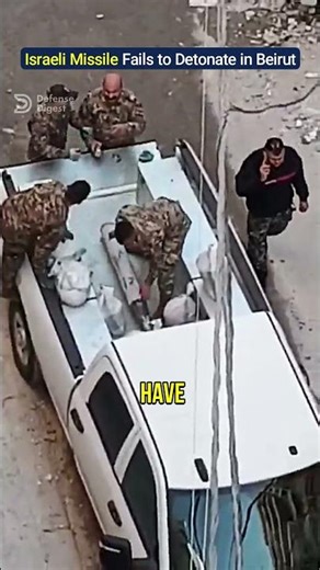 Israeli Missile Fails to Detonate in Beirut Residential Building!