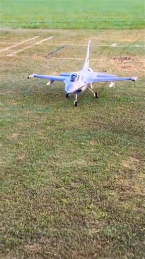 F-16 Fighting falcon take off, turbine sound from real one #rcplane #rc #shorts