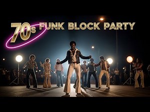 70s Funk Party Mix | Retro Block Party Vibes