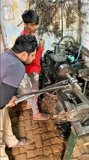 The Smoothest Spring Making Process You’ll See Today 😲 #springmaking