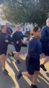 Class 46 enjoys some PT with Lieutenant Collazo and Officer Esquilin! Class 46 started off with a run, then had a fun competition at Jettie S. Tisdale School that consisted of pushups, situps, burpees, and squats. They finished with a mock foot pursuit and a run back to the academy. One thing about our academy staff is that they lead by example. They even completed some of the exercises before the recruits! 🎥: Officer R. Edwards #Class46 #PT #AcademyStaff #LeadingByExample #BridgeportPD #Bridge