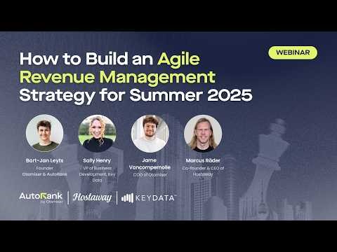 STR Rev Talk: EP 2 - Summer 2025 Revenue Management Strategies
