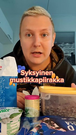 Toni Leipoo: Mustikkapiirakka Ohjeet