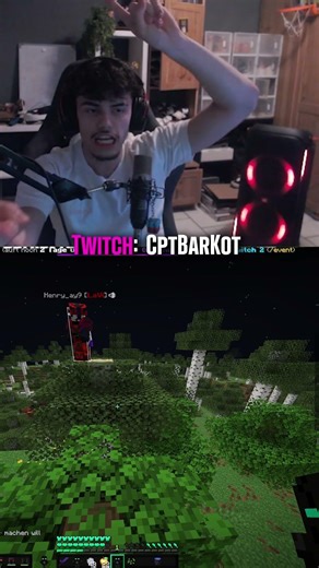 BarKot Crash out #minecraft #hugosmp #clip #fyp #viral