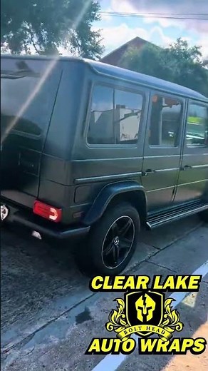 Matte Black G-Wagon