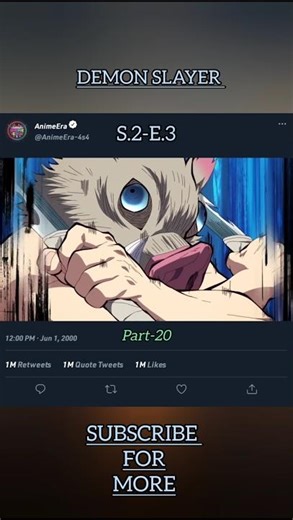 inosuke vs dream demon/demon slayer hindi dubbed mugen train arc #demonslayerhindi