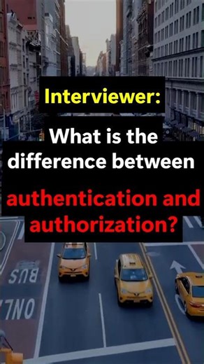 Authentication vs Authorization – Most Asked Backend Interview Question #viral #shorts #backend