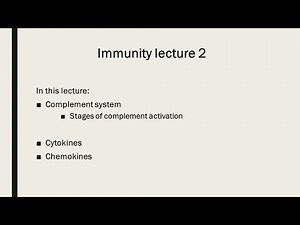 Immunology lecture 2 شرح منهاج المناعة لدورة المختبرات