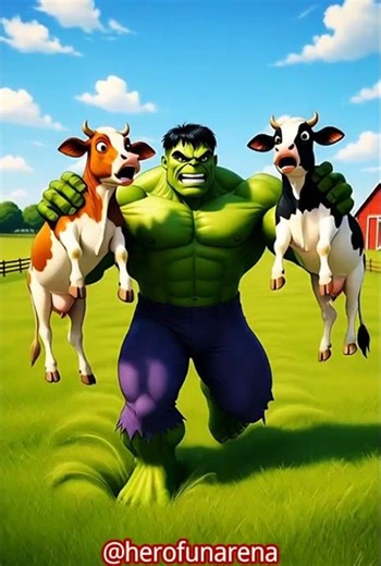 Hulk’s Mom Out of Milk Again | Funniest Hulk Reaction Ever | Superhero Short