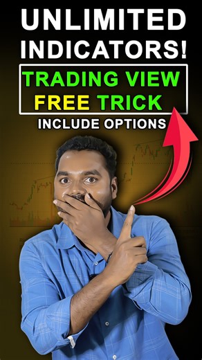 sruthan on Instagram: "Trading View Free Hack , Unlimited INDICATORS #sruthanstox “TradingView FREE Hack 🔥 Use unlimited indicators without paying — AIO scripts, multi-indicator tools, AlphaTrend, LuxAlgo Free & Market Cipher Free make your chart powerful with just 1 slot. SAVE this reel if you use TradingView! Follow @sruthanstox for daily trading hacks and market analysis 🚀” #sruthanstox #tradingview #tradingviewhack #tradingviewtips #tradingviewindia #freeindicator #intradaytrading #banknif