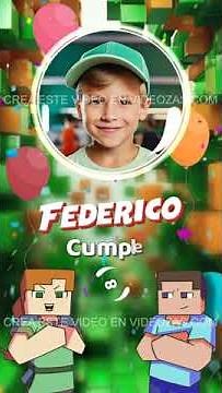 ► Crear INVITACION MINECRAFT con tu Foto | WHATSAPP | DIGITAL