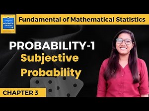 Subjective Probability (Brief Explanation) #probability #bestlecture #subjectiveprobability
