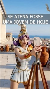 If the Goddess Athena were a young woman today #focusonhistory #greekculture #mythology