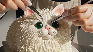 Learn how to make an adorable cat-shaped cake! In this video, we guide you step by step to create a soft, fluffy cake decorated with cute details like ears, eyes, whiskers, and a nose—perfect for special occasions or surprising cat lovers. Follow our tips for preparing the cake base, filling, and decorating with fondant, and discover all the tricks to achieve a professional-looking result that’s easy to recreate at home. Make your cat cake and sweeten every moment! | Larderecipes