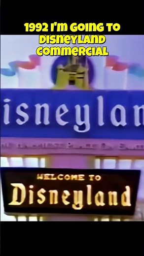 I'm Going to Disneyland Commercial -1992