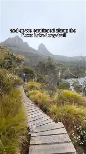 solo hiking around cradle mountain national park.. #camping #fyp #adventure