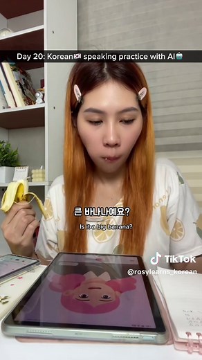 It’s already D-20🥹 Let’s talk about fruits today🍌🍊🥭🍓🍇🇰🇷 Comment your favorite fruit :)) #koreanspeakingpractice #koreanlanguagelearning #studykoreanwithme #koreanbeginner #learnkorean