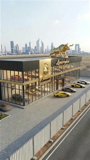 360° Lamborghini Showroom Reveal – FULL LOOP! 😱🔥