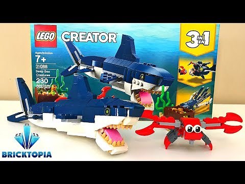 Lego Creator 3-in-1 Deep Sea Creatures Set 31088