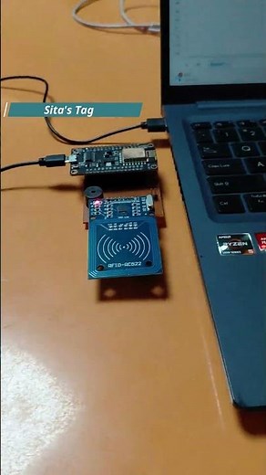 RFID Attendance System 🔒 | IOT Project #shorts #tech