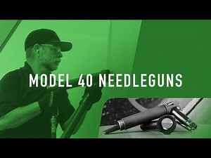 Desco Manufacturing Model 40 Needlegun Demo - Needle Scaler