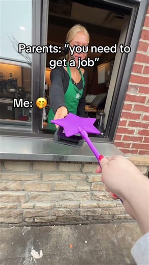 Parents: “you need to get a job” 🤭 #magicwand #creditcard #pay