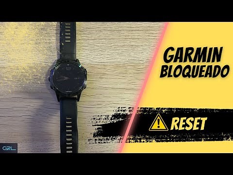 TUTORIAL ✅ Reset a locked Garmin //Soft, Hard, and Master Reset for Garmin - Fenix ​​- Forerunner