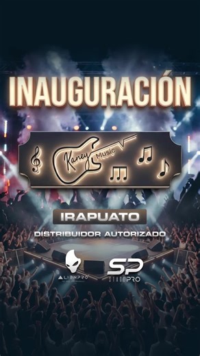 Acompáñanos en la inauguración de Kaney Music con invitado especial Ing. Bumper. 📅 12 y 13 de marzo 📍 Calle Guerrero 351, Col. Centro, Irapuato
