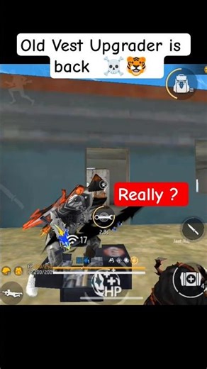 finally garena returns old vest upgrader #freefire #garenafreefire #freefiremax #ffmax #shortsfeed