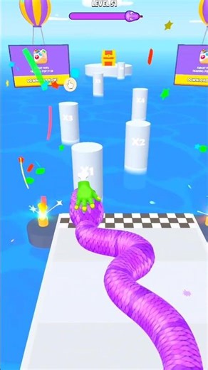 Snake Run 3D Game New update 2025#short #viral #video