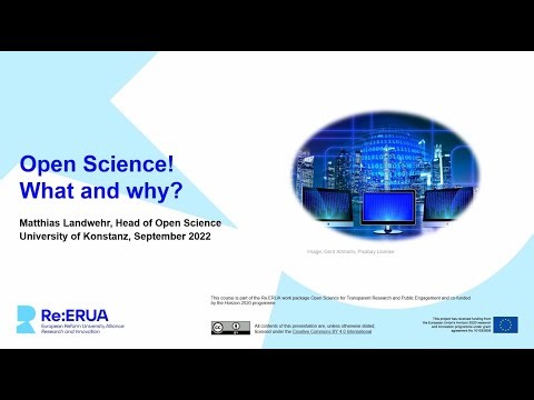 Open Science Module 1: Open Science! What and Why?