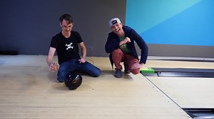 10K views | Mark Rober wanted a remote-controlled bowling ball he could steer after he’d thrown it, so I built him one. | James Bruton | Facebook