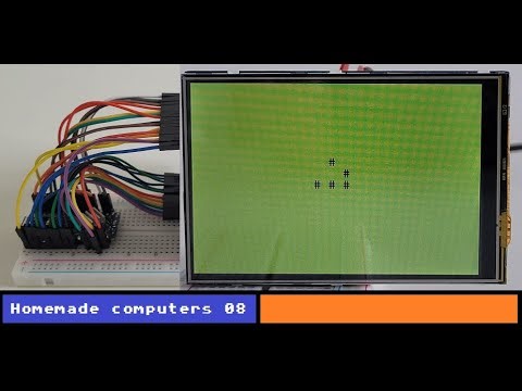 How to connect a 3.5 TFT shield to the Arduino Nano Every - 08 #HomemadeComputers #arduino