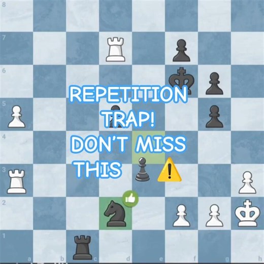 Never Forget This Repetition Trap ♟️