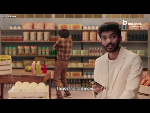World Champion Gukesh X RBL Bank New Ad. 😍💙 #chess #gukesh #rblbank