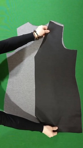 Double-sided wearable vest cutting and sewing / very easy vest #sewing #howtosew | Sewing School