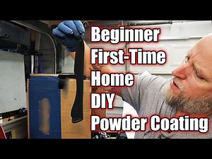 Beginner BUDGET Home DIY Powder Coating